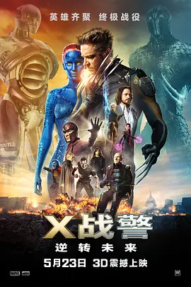 动作电影《X战警：逆转未来》解说文案 解说素材